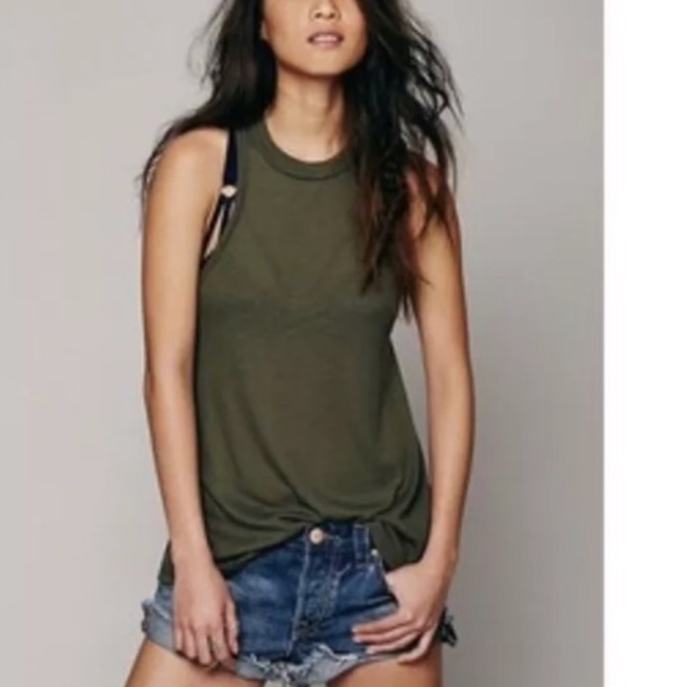high neck free people intimately tank